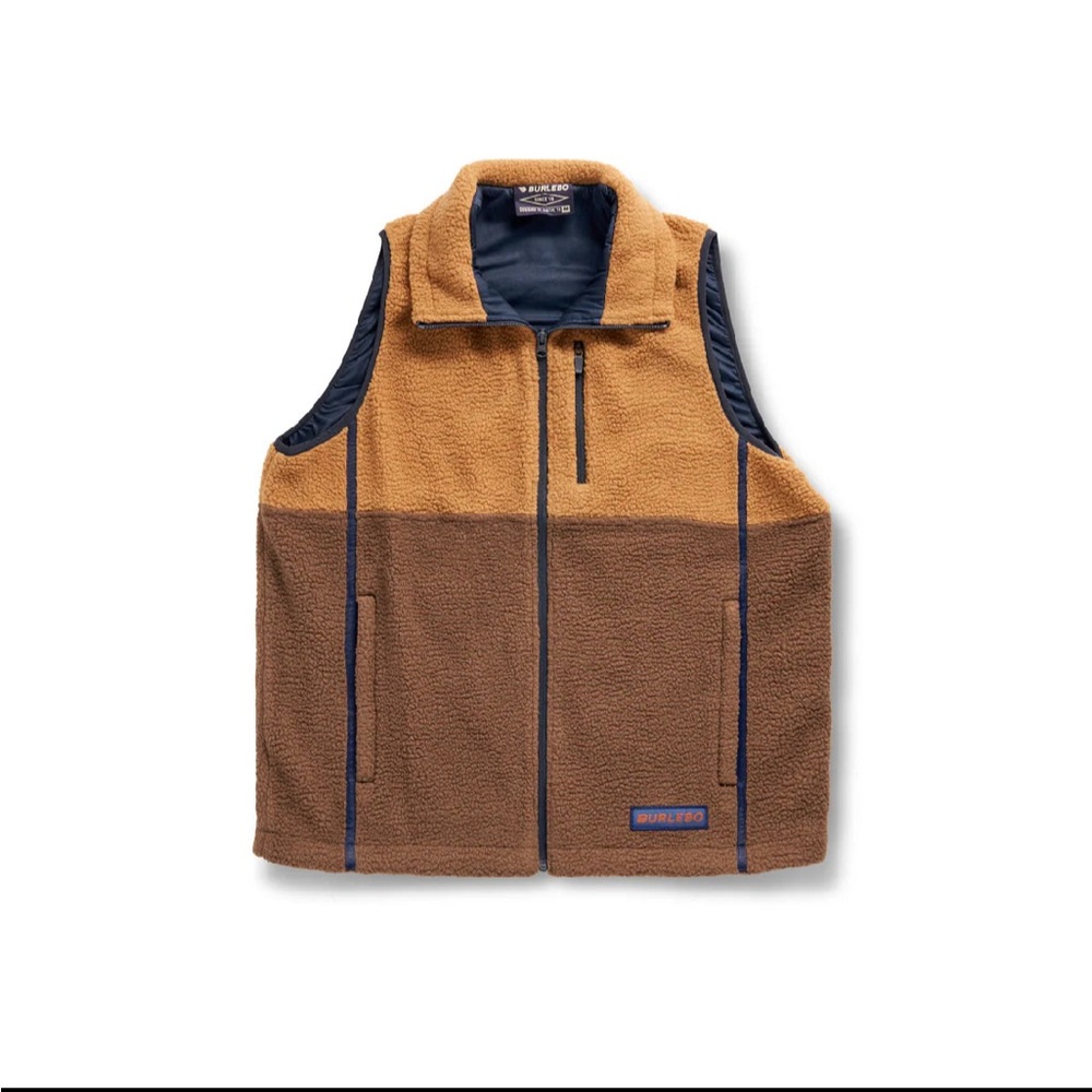 Burlebo Multi Brown Montana Vest - Picture 2 of 6